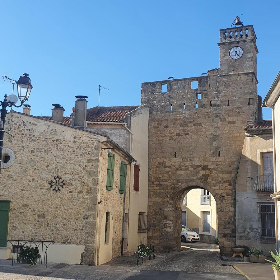 Maison Agnes Et Johann Sauvian Bagian luar foto